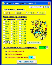 Aplicatie destinata elevilor din clasele I - IV.